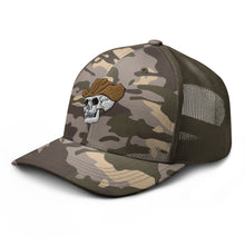 Load image into Gallery viewer, Origins logo - Camouflage trucker hat