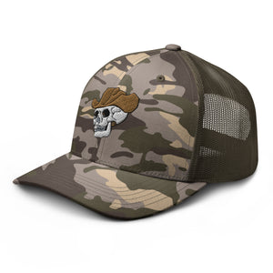 Origins logo - Camouflage trucker hat