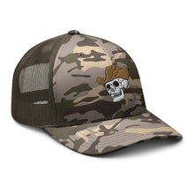 Load image into Gallery viewer, Origins logo - Camouflage trucker hat
